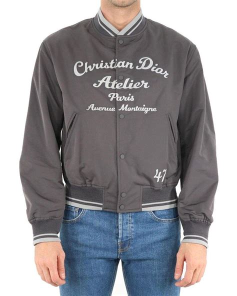 christian dior leather jacket men|christian dior atelier jacket.